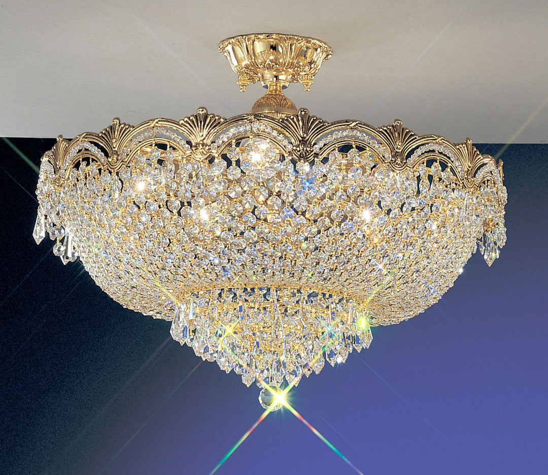 Classic Regency II 1857 G CP Ceiling Light - Gold Plate