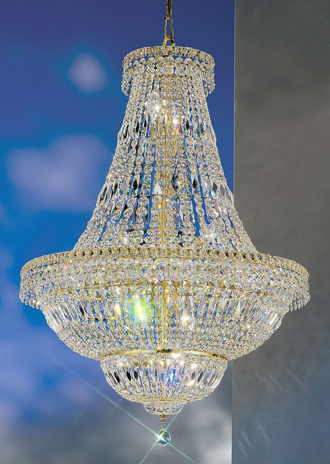 Classic Princess 1874 G CP Chandelier Light - 24K Gold