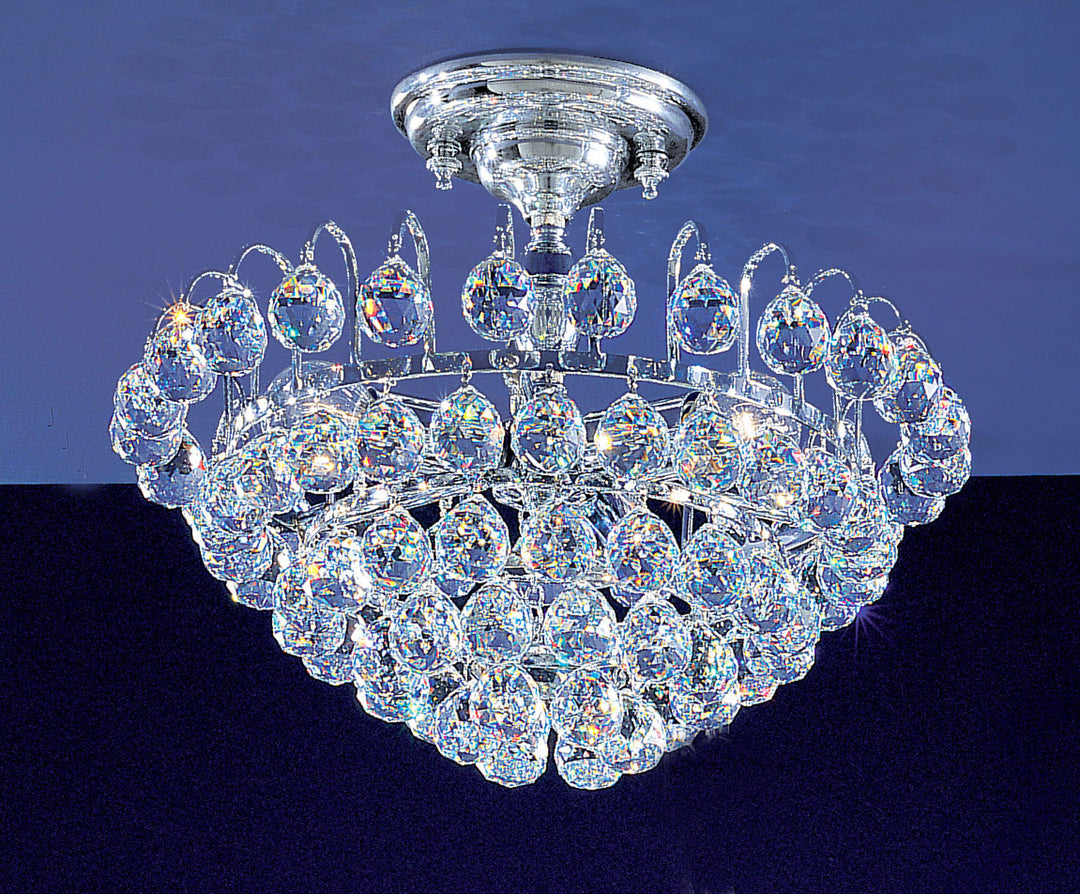 Classic Diamante 1893 CH CP Ceiling Light - Chrome