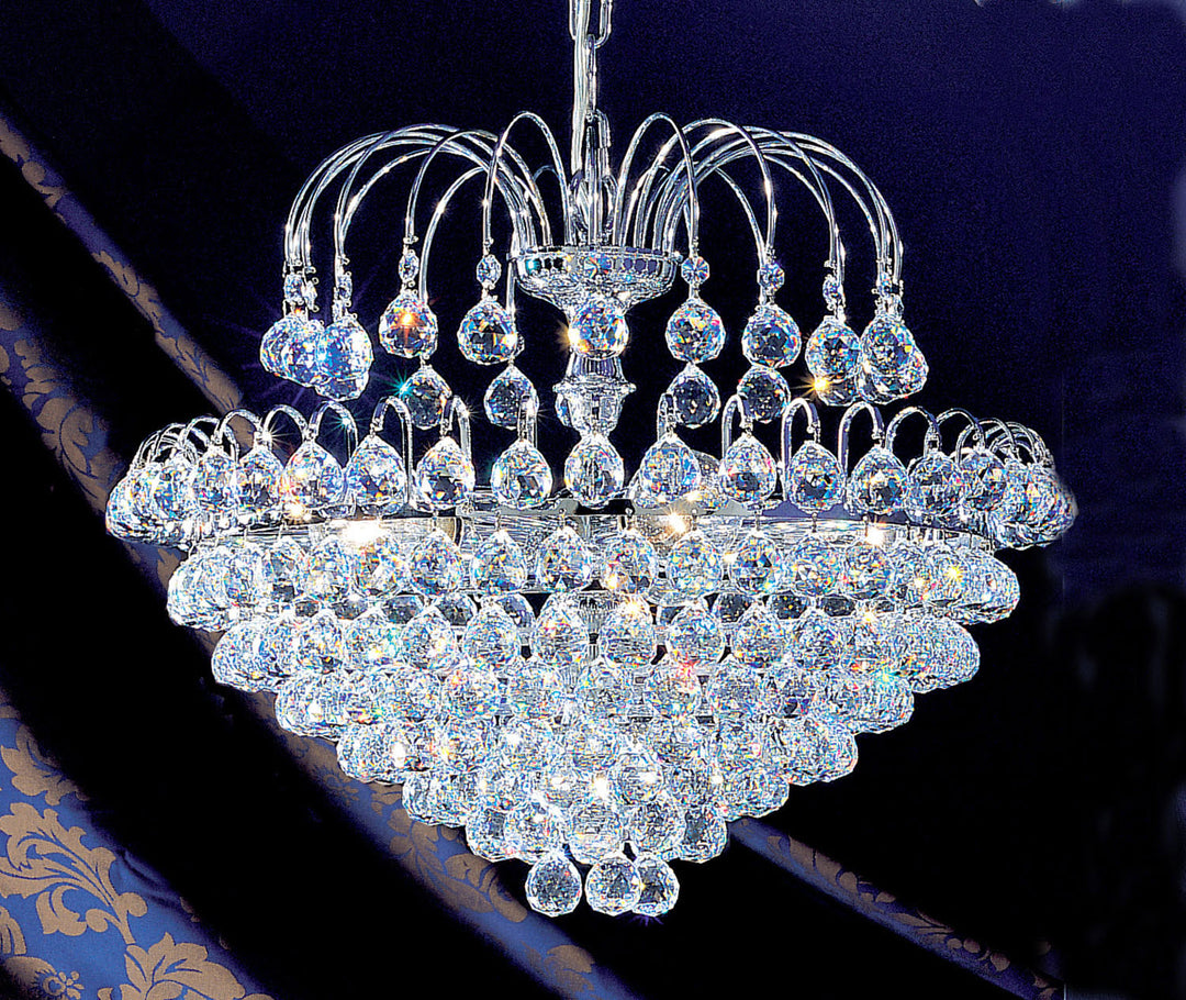 Classic Diamante 1897 CH CP Chandelier Light - Chrome