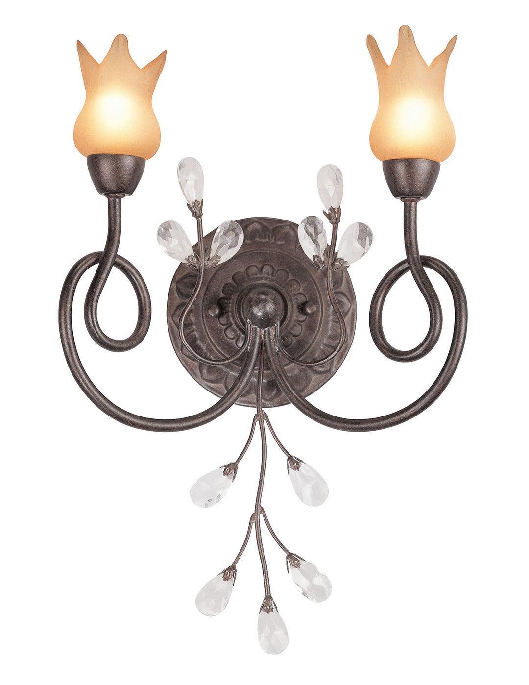 Classic Mandarin 3762 BZP C Wall Sconce Light - Bronze Patina