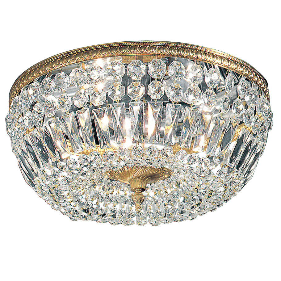 Classic Crystal Baskets 52518 OWB I Ceiling Light - Olde World Bronze