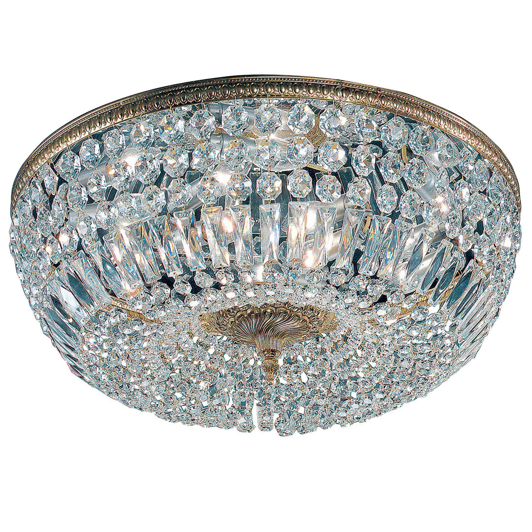 Classic Crystal Baskets 52824 OWB I Ceiling Light - Olde World Bronze