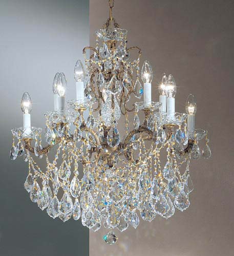 Classic Madrid Imperial 5540 RB C Chandelier Light - Roman Bronze