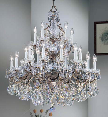 Classic Madrid Imperial 5545 RB C Chandelier Light - Roman Bronze