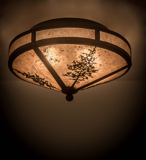 Meyda Tiffany Tamarack 172117 Ceiling Light - Oil Rubbed Bronze