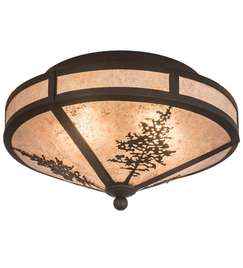 Meyda Tiffany Tamarack 172117 Ceiling Light - Oil Rubbed Bronze