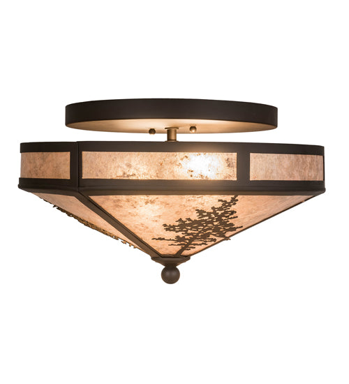Meyda Tiffany Tamarack 172117 Ceiling Light - Oil Rubbed Bronze