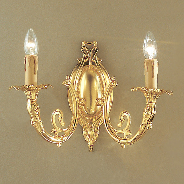 Classic Princeton 5702 G Wall Sconce Light - Gold Plate