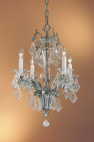 Classic Via Firenze 57104 MS C Chandelier Light - Millennium Silver