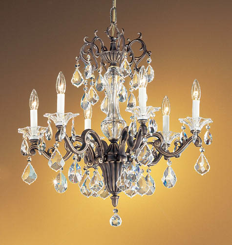 Classic Via Firenze 57106 RB C Chandelier Light - Roman Bronze