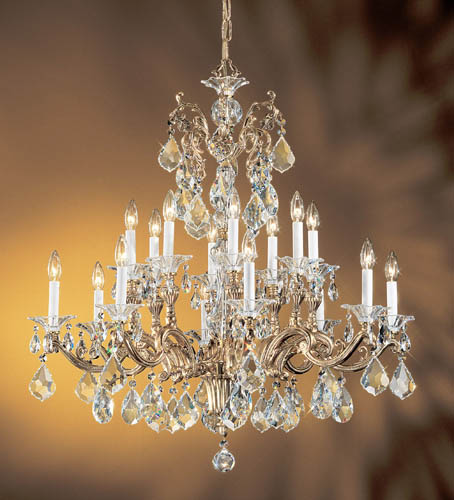 Classic Via Firenze 57116 BBK C Chandelier Light - Bronze w/Black Patina