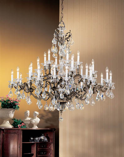 Classic Via Firenze 57130 RB C Chandelier Light - Roman Bronze