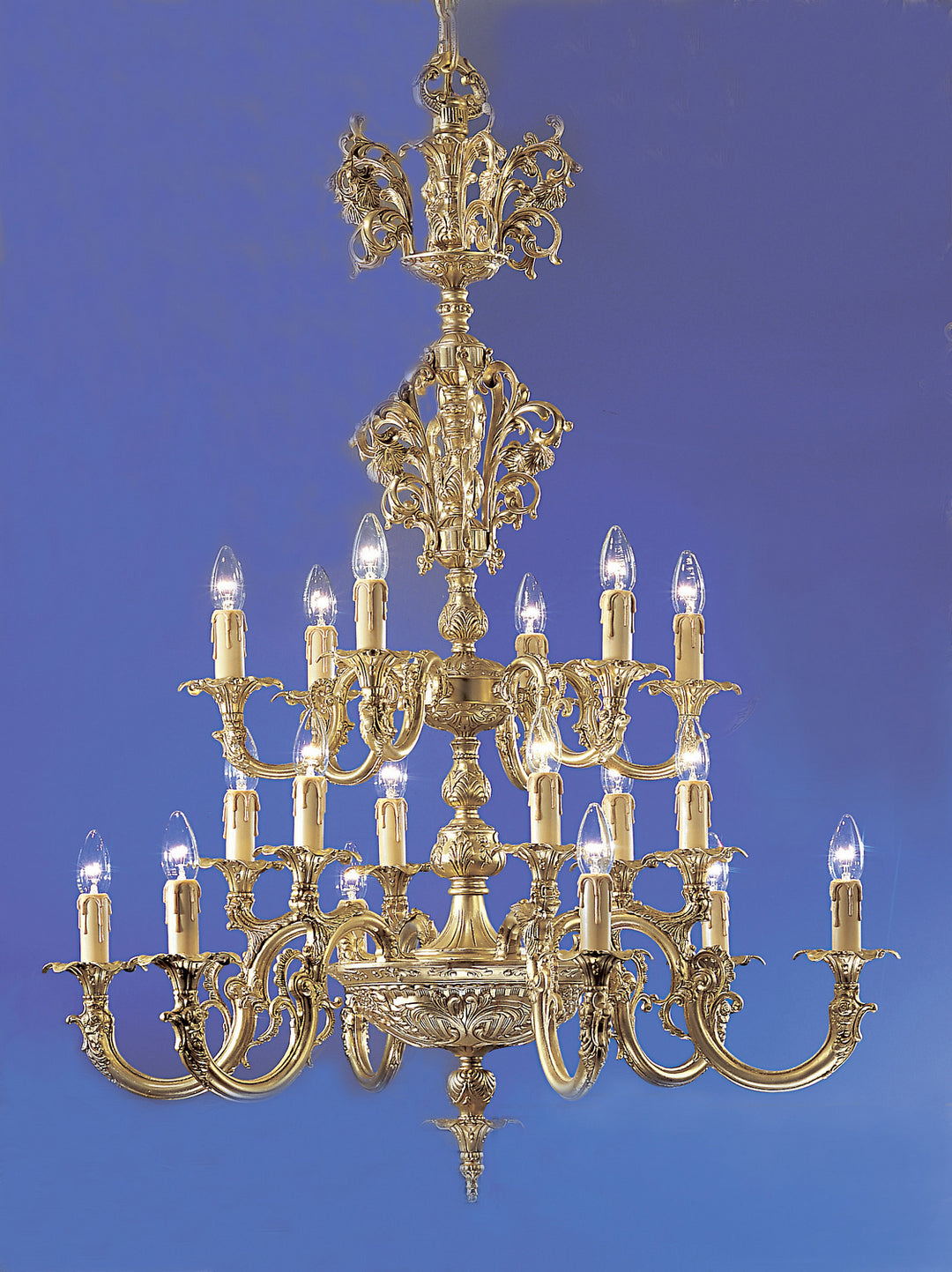 Classic Princeton 5718 SBB Chandelier Light - Satin Bronze w/Brown Patina