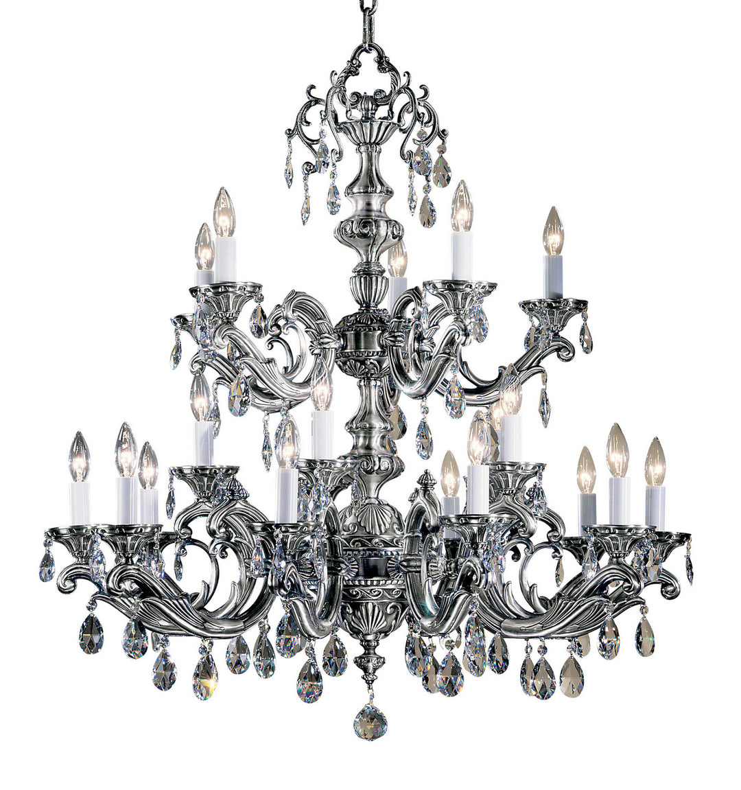 Classic Princeton II 57220 MS C Chandelier Light - Millennium Silver