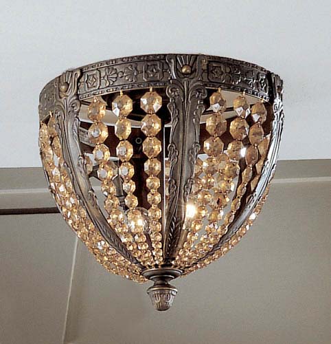 Classic Merlot 5760 AGB AI Ceiling Light - Aged Bronze