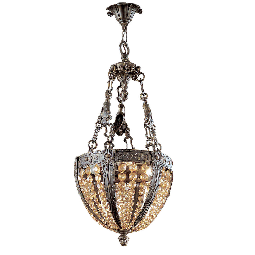 Classic Merlot 5763 AGB AI Pendant Light - Aged Bronze