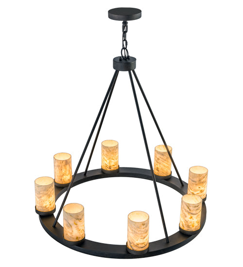 Meyda Tiffany Loxley 172274 Chandelier Light - Chrome,Crystal