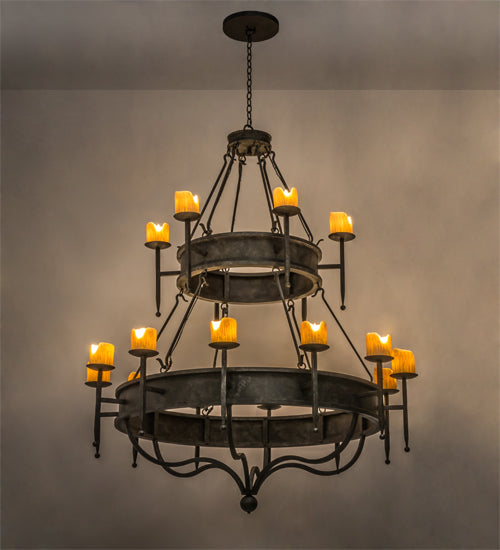 Meyda Tiffany Marta 172299 Chandelier Light - Smoke