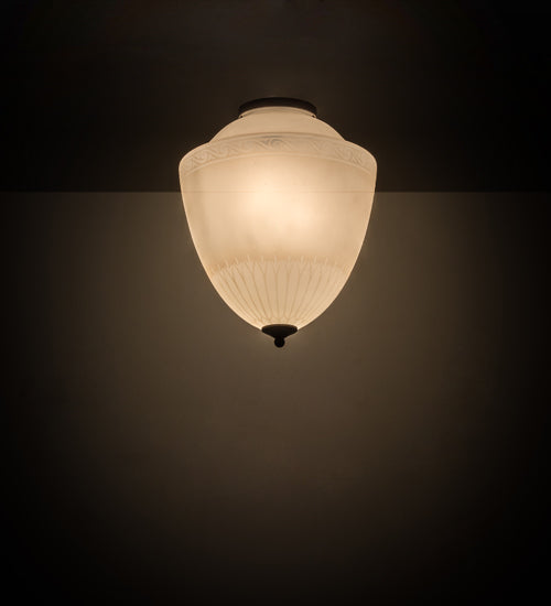 Meyda Tiffany Ovum Aquinum 172338 Ceiling Light - Mahogany Bronze