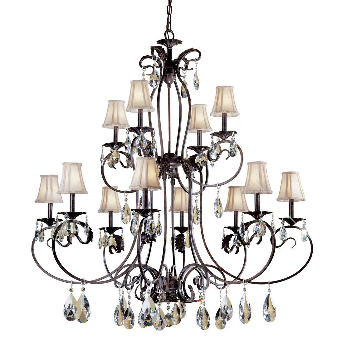 Classic Manilla II 68319 EB C Chandelier Light - English Bronze