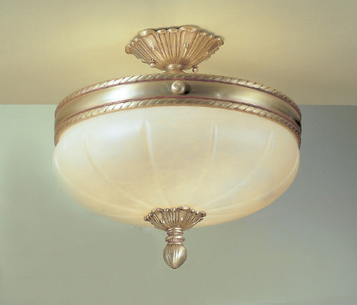 Classic Alexandria I 69604 SBB Ceiling Light - Satin Bronze w/Brown Patina