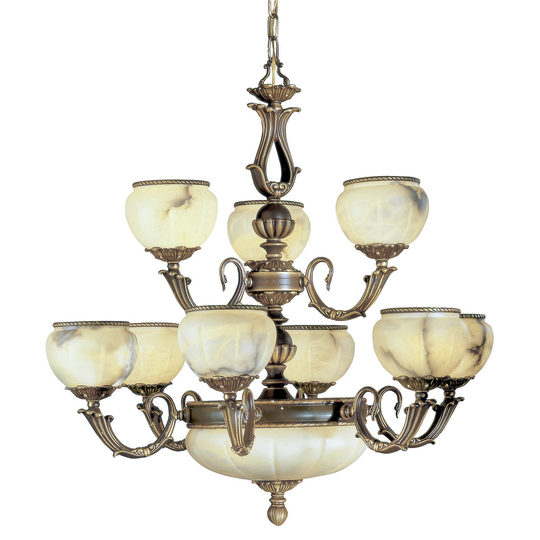 Classic Alexandria I 69609 VBZ Chandelier Light - Victorian Bronze