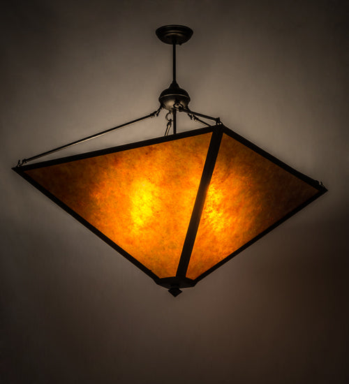 Meyda Tiffany Mission 172385 Pendant Light - Wrought Iron