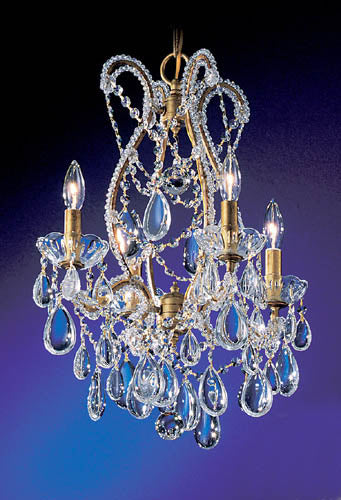 Classic Tivoli 69734 OG C Chandelier Light - Olde Gold