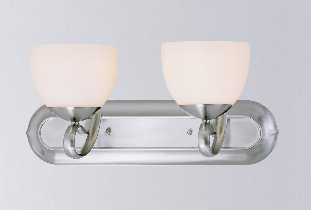 Classic Odyssey 71012 BN Bath Vanity Light 18 in. wide - Brushed Nickel