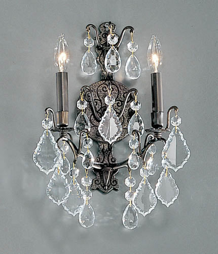 Classic Versailles 8000 AB Wall Sconce Light - Antique Bronze