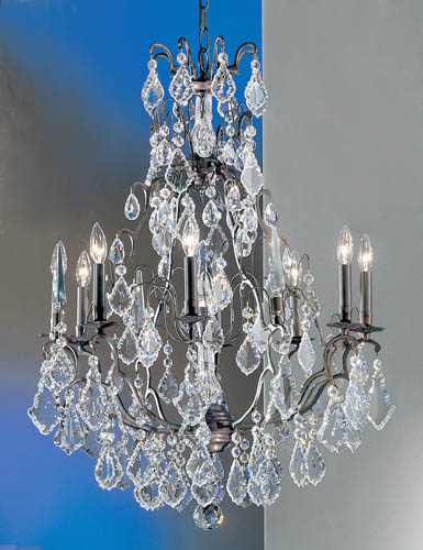 Classic Versailles 8009 AB Chandelier Light - Antique Bronze