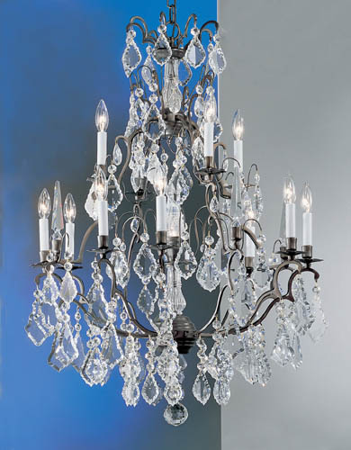 Classic Versailles 8013 AB Chandelier Light - Antique Bronze