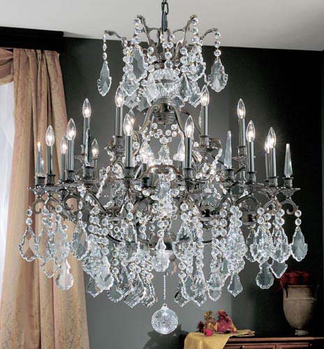 Classic Versailles 8025 AB Chandelier Light - Antique Bronze
