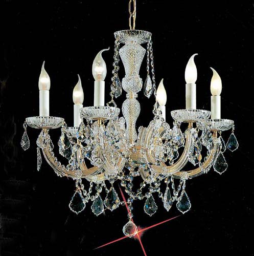 Classic Maria Theresa 8106 OWG C Chandelier Light - Olde World Gold
