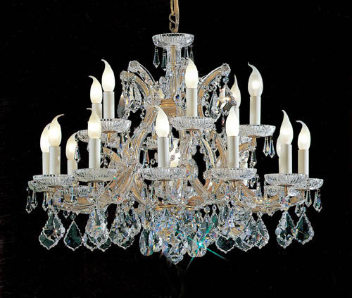 Classic Maria Theresa 8116 OWG C Chandelier Light - Olde World Gold