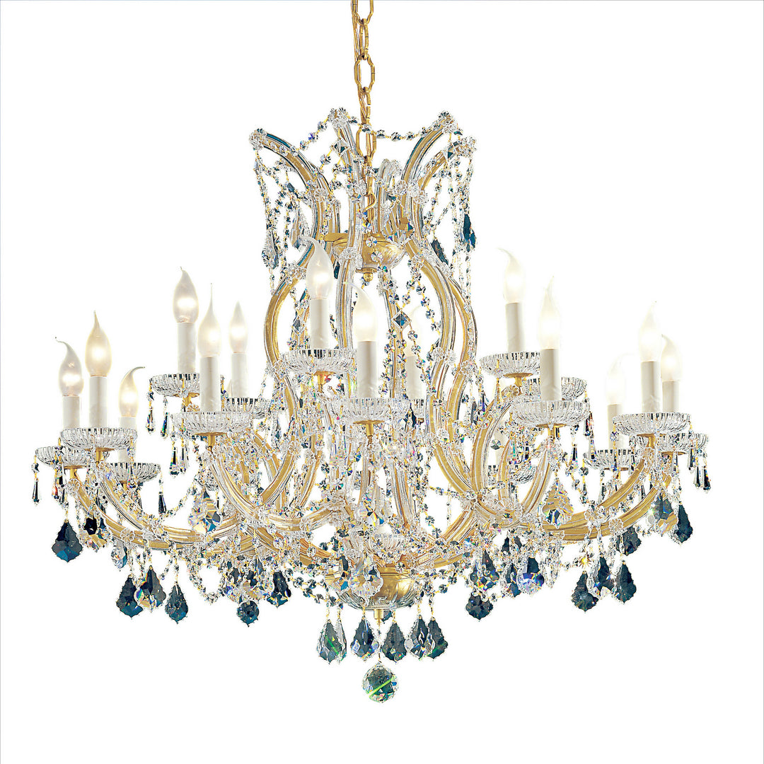 Classic Maria Theresa 8118 OWG C Chandelier Light - Olde World Gold