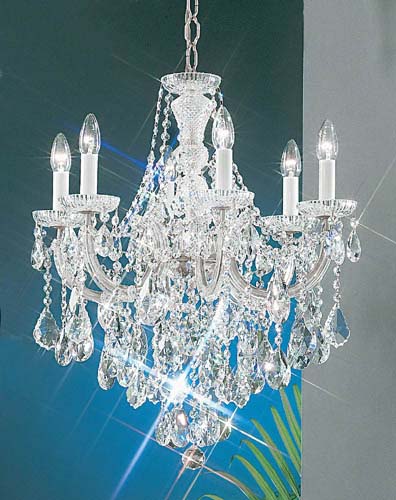Classic Maria Theresa 8121 CH C Chandelier Light - Chrome