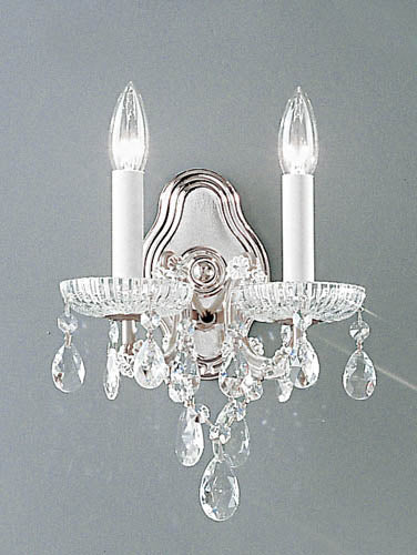 Classic Maria Theresa 8122 CH C Wall Sconce Light - Chrome