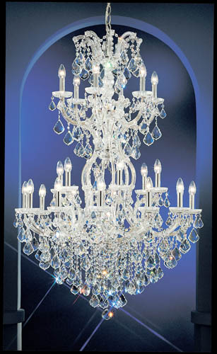 Classic Maria Theresa 8131 CH C Chandelier Light - Chrome