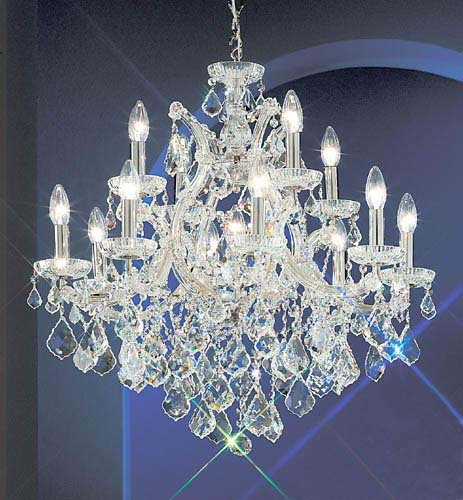 Classic Maria Theresa 8133 CH C Chandelier Light - Chrome