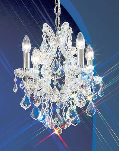 Classic Maria Theresa 8134 CH C Chandelier Light - Chrome