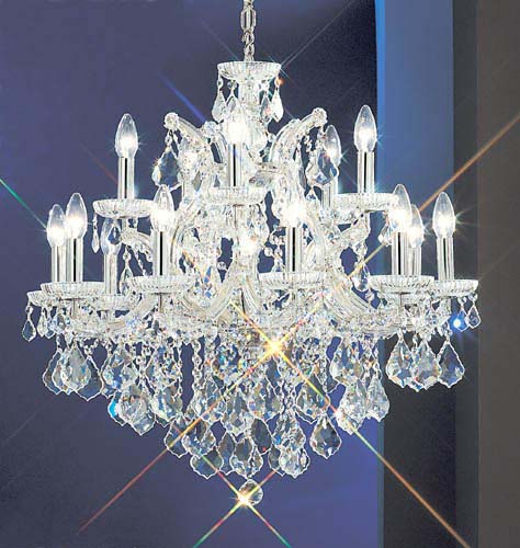 Classic Maria Theresa 8136 CH C Chandelier Light - Chrome