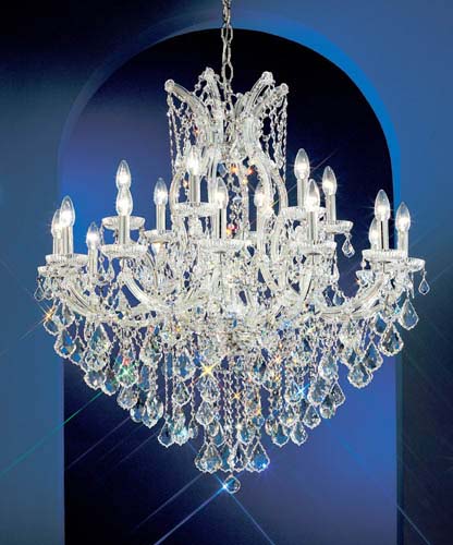 Classic Maria Theresa 8138 CH C Chandelier Light - Chrome