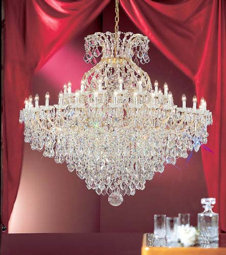 Classic Maria Theresa 8188 OWG C Chandelier Light - Olde World Gold