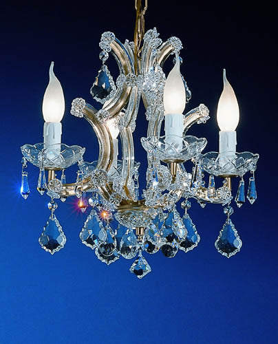 Classic Maria Theresa 8194 OWG C Chandelier Light - Olde World Gold