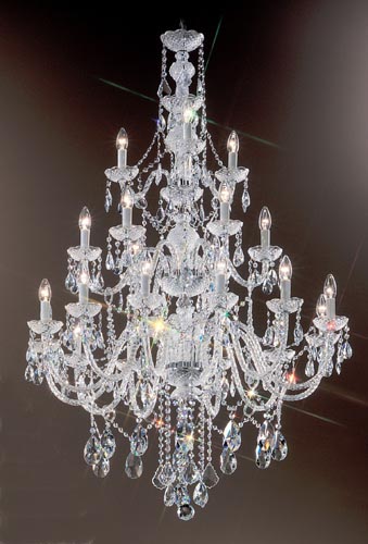 Classic Monticello 8251 CH C Chandelier Light - Chrome