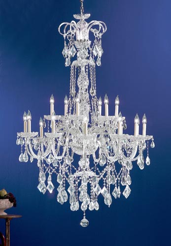 Classic Prague 8283 CH C Chandelier Light - Chrome