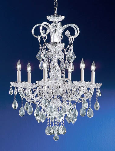 Classic Prague 8286 CH C Chandelier Light - Chrome