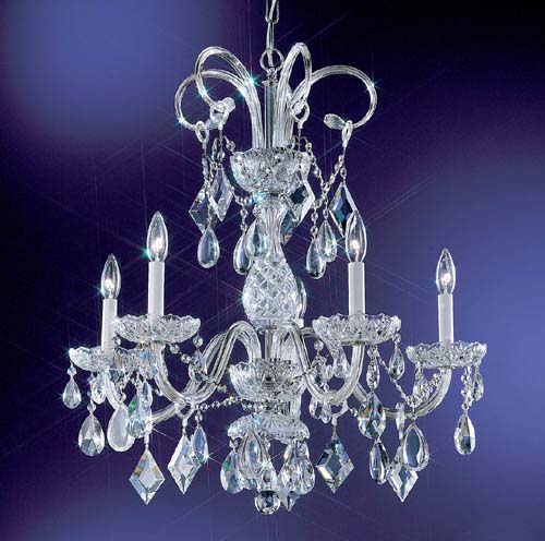 Classic Prague 8287 CH C Chandelier Light - Chrome